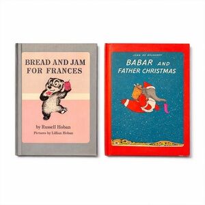 Children's Book Set: Bread and Jam for Frances & Babar and Father Christmas